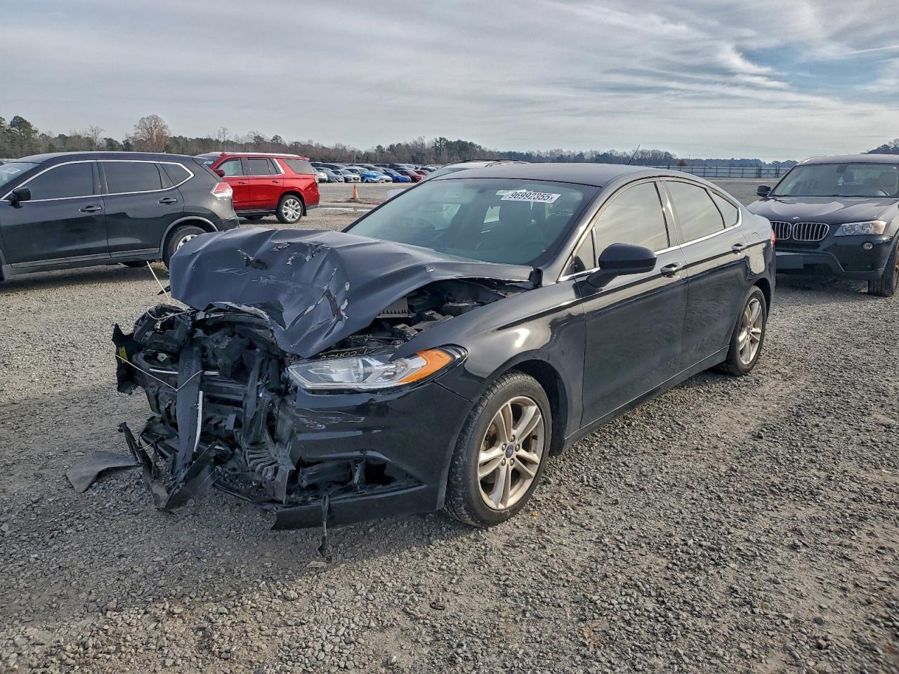 2018 FORD FUSION SE — FRONT END damage — photo 1