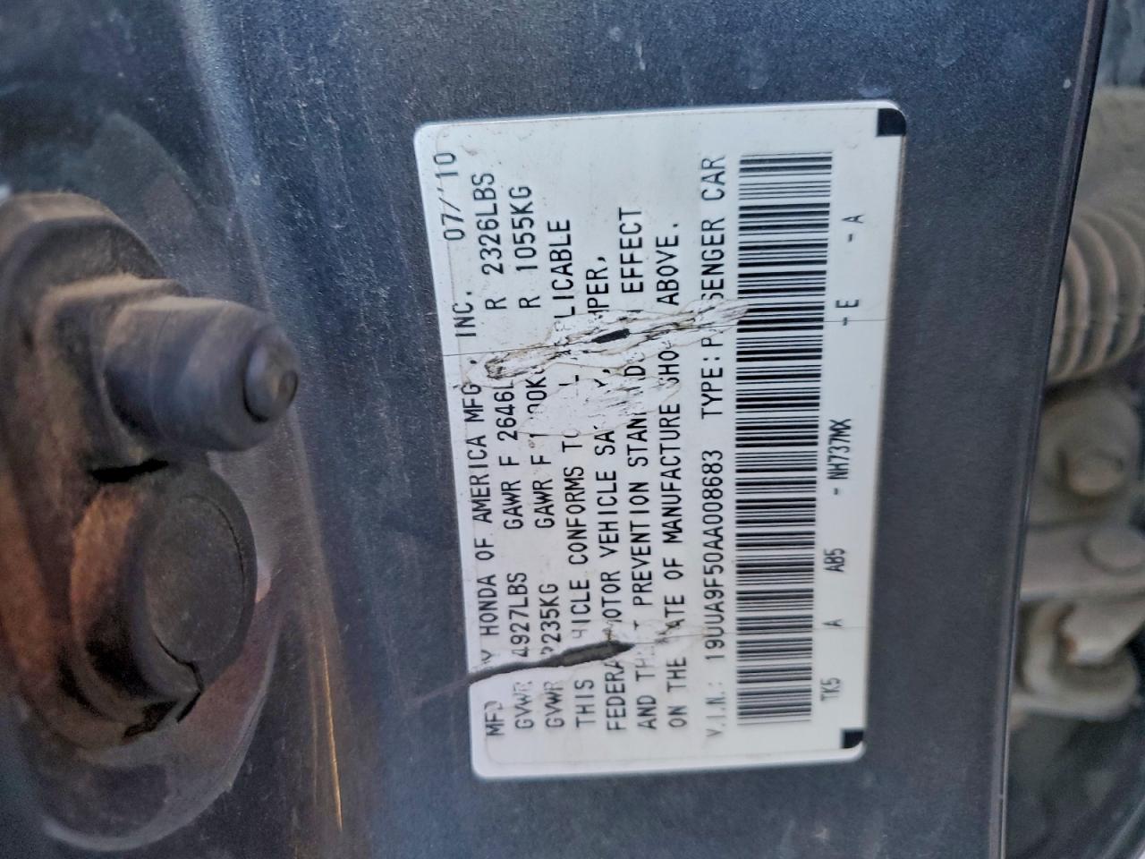 2010 ACURA TL photo 13