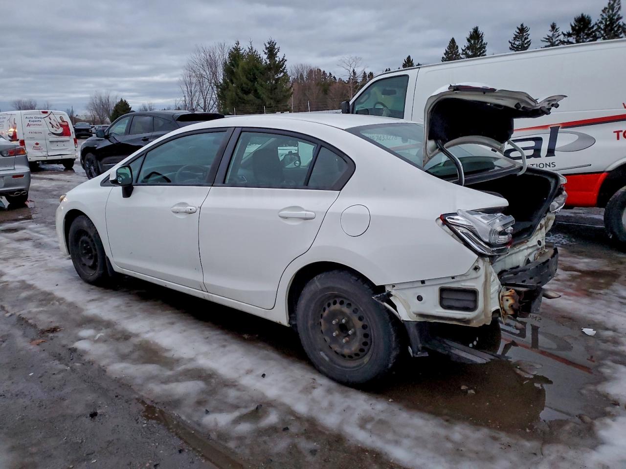 2013 HONDA CIVIC LX photo 2