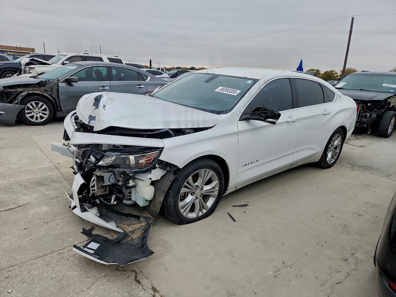 2015 CHEVROLET IMPALA LT — FRONT END damage — photo 1