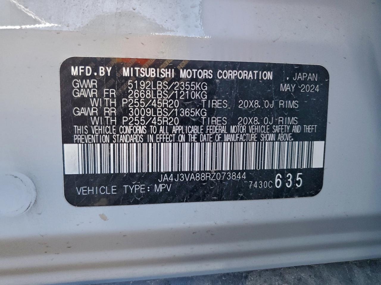 2024 MITSUBISHI OUTLANDER SE photo 25