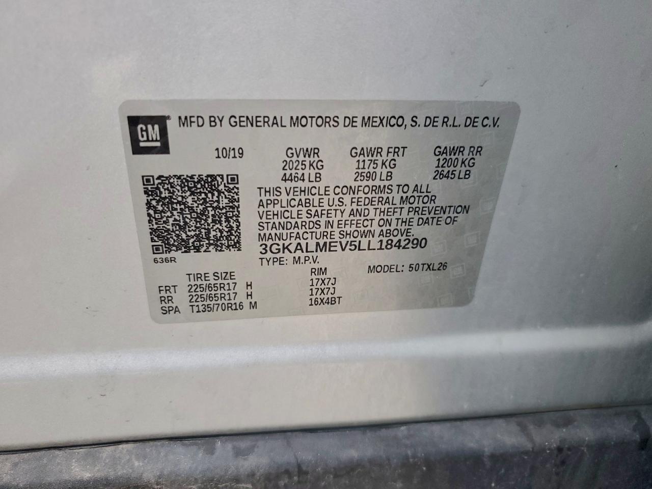 2020 GMC TERRAIN SLE photo 37