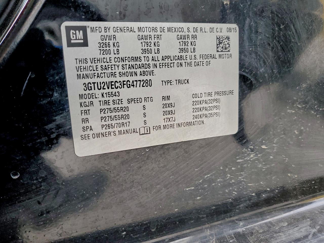 2015 GMC SIERRA K1500 SLT photo 34