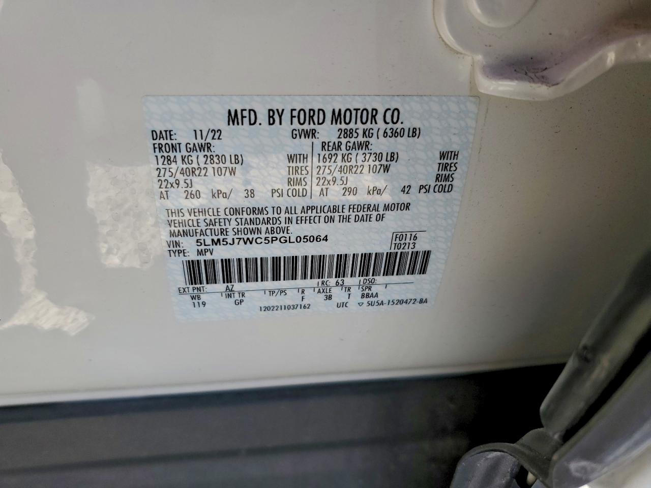 2023 LINCOLN AVIATOR RESERVE photo 14