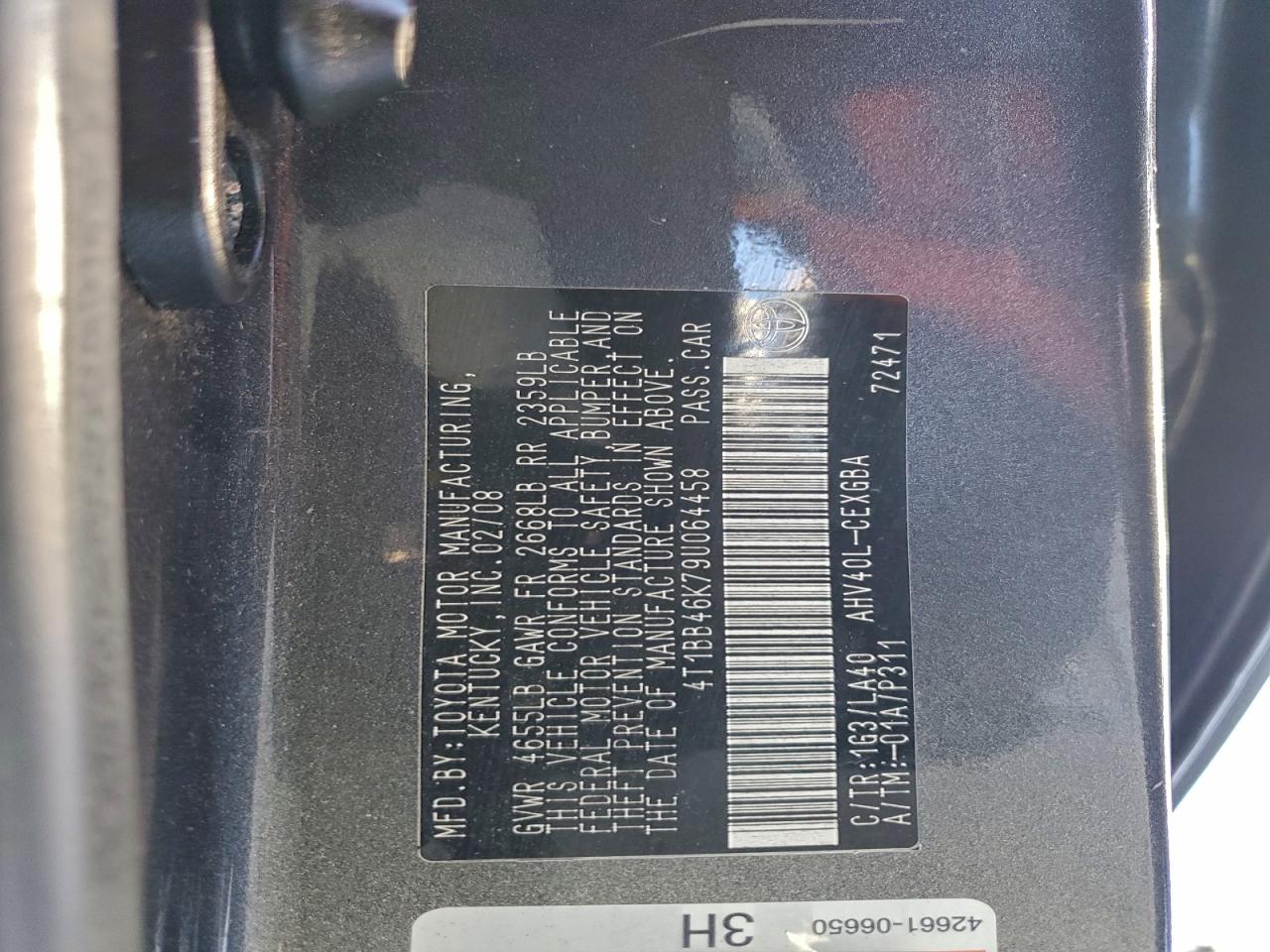 2009 TOYOTA CAMRY HYBRID photo 25