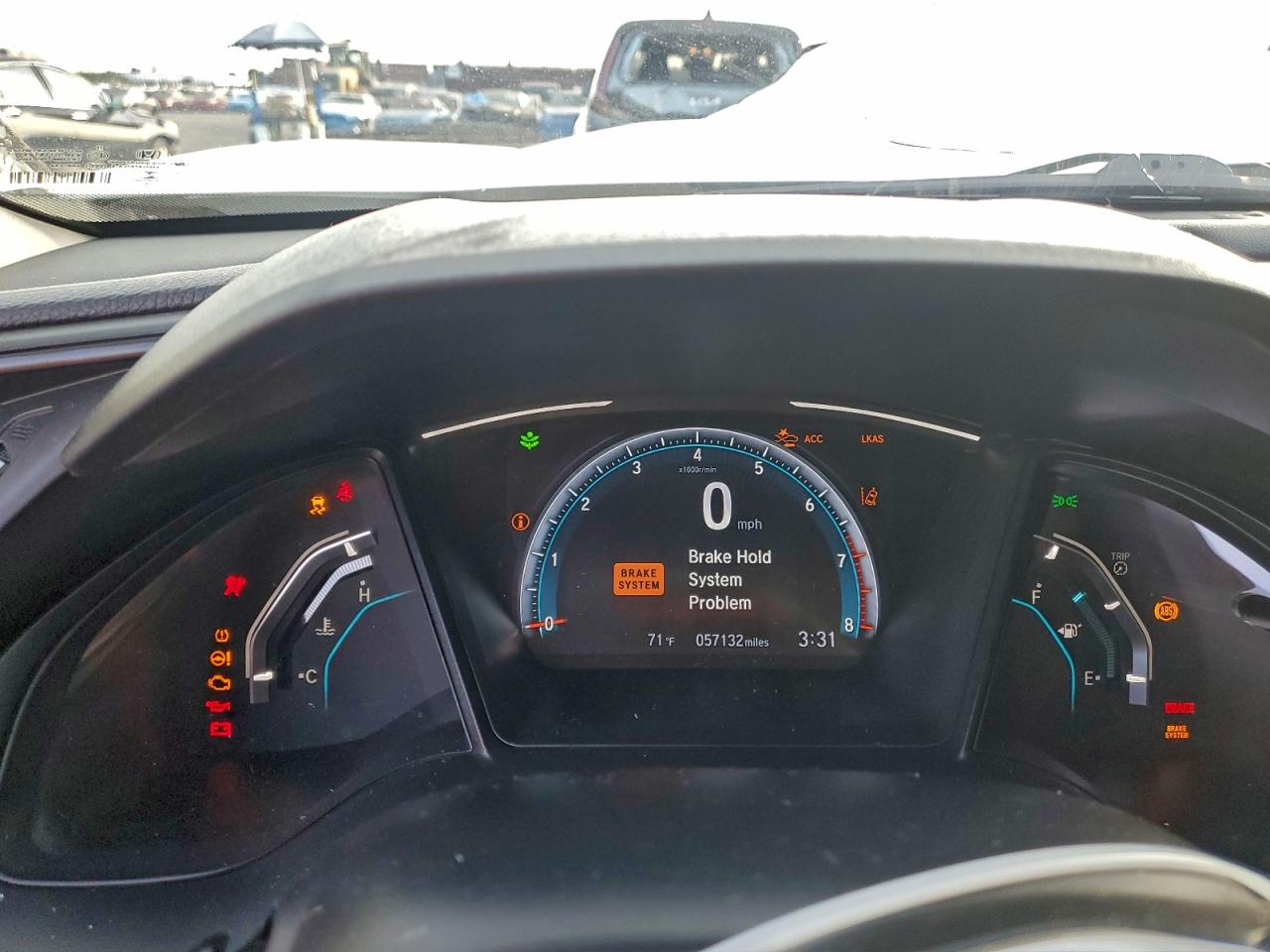 2020 HONDA CIVIC LX photo 9