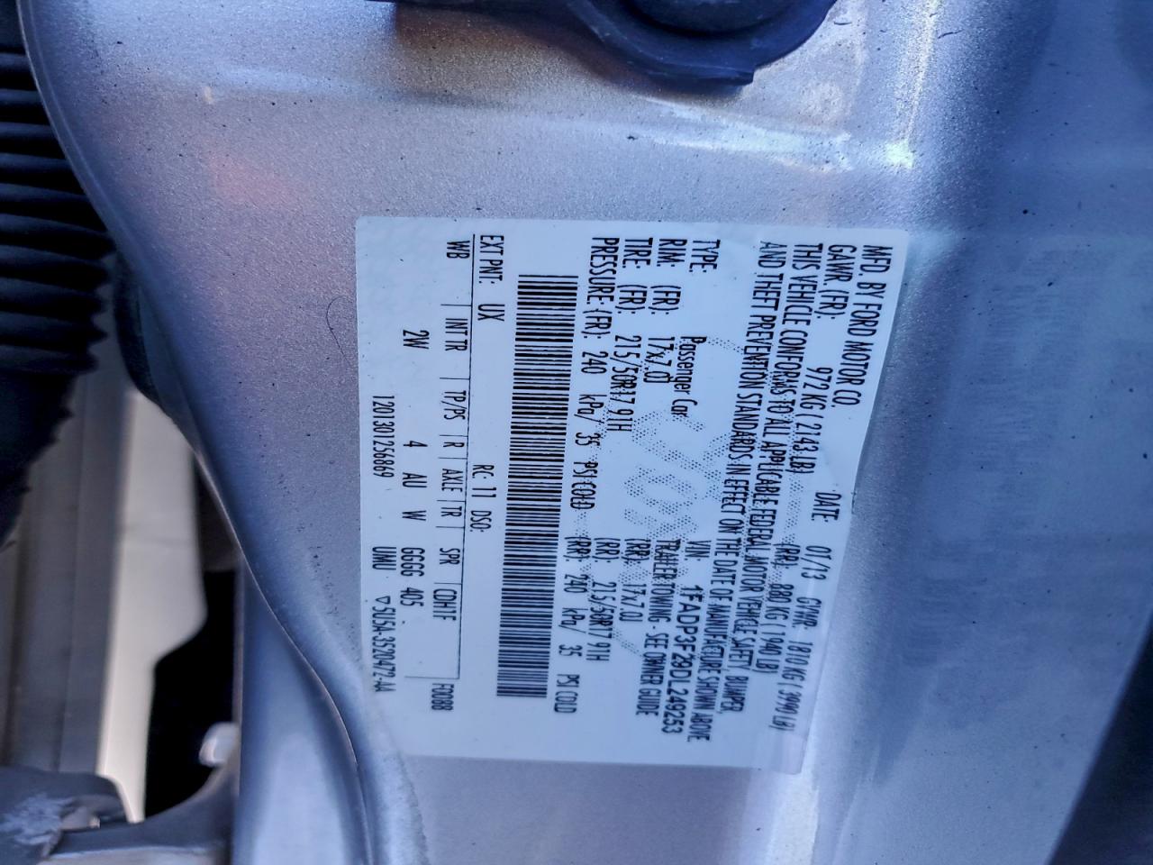 2013 FORD FOCUS SE photo 25