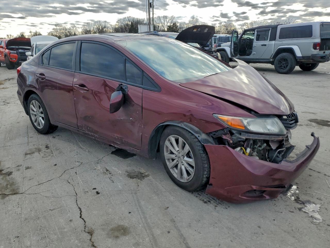 2012 HONDA CIVIC EXL photo 7