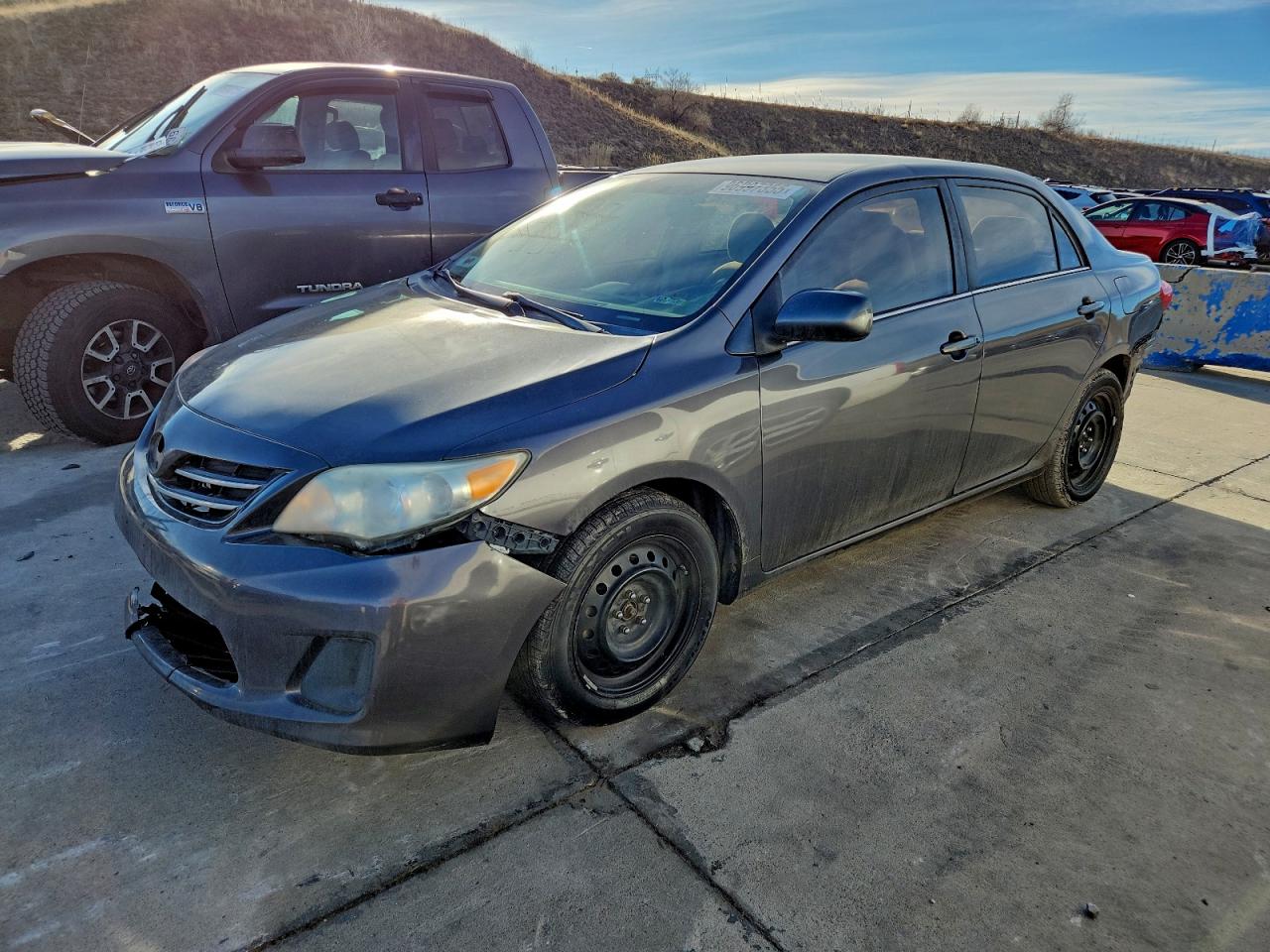 2013 TOYOTA COROLLA BASE — REAR END damage — photo 1