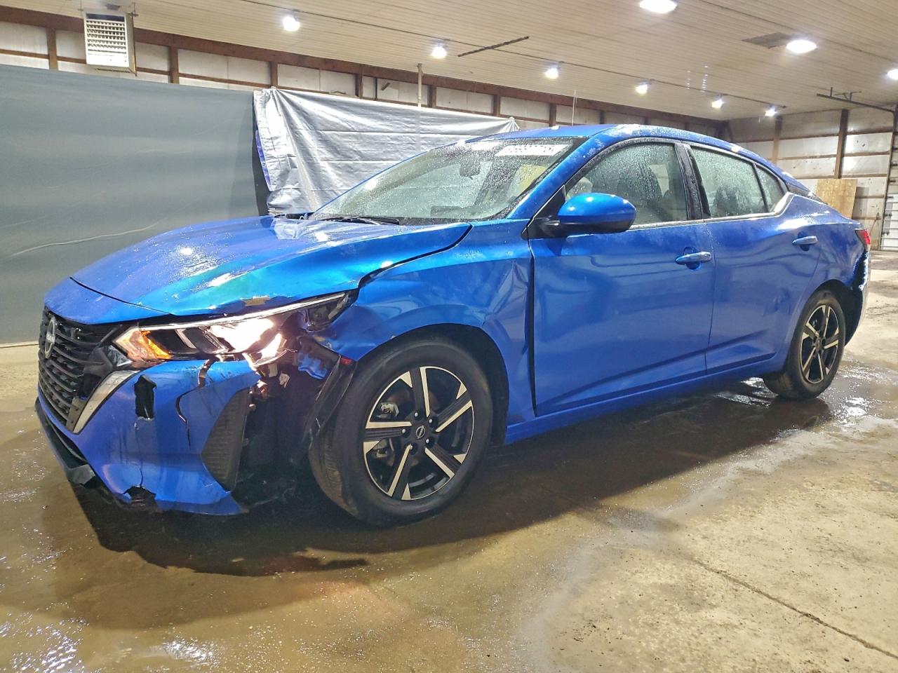 2025 NISSAN SENTRA SV — FRONT END damage — photo 1