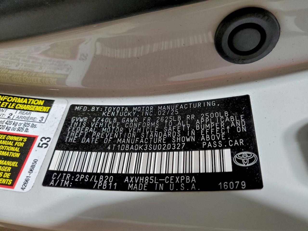 2025 TOYOTA CAMRY XSE photo 12