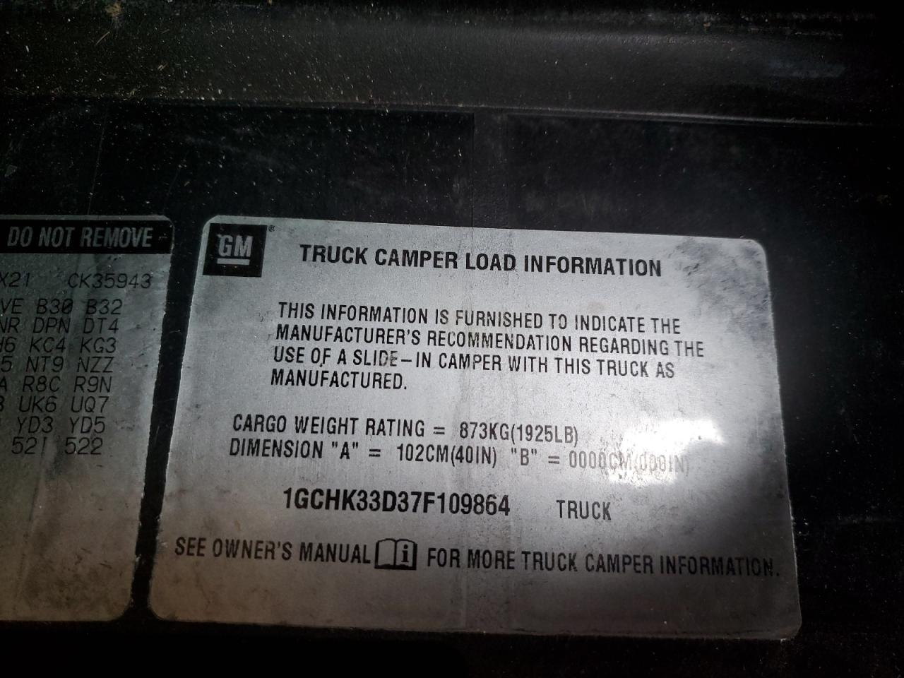 2007 CHEVROLET SILVERADO K3500 photo 12