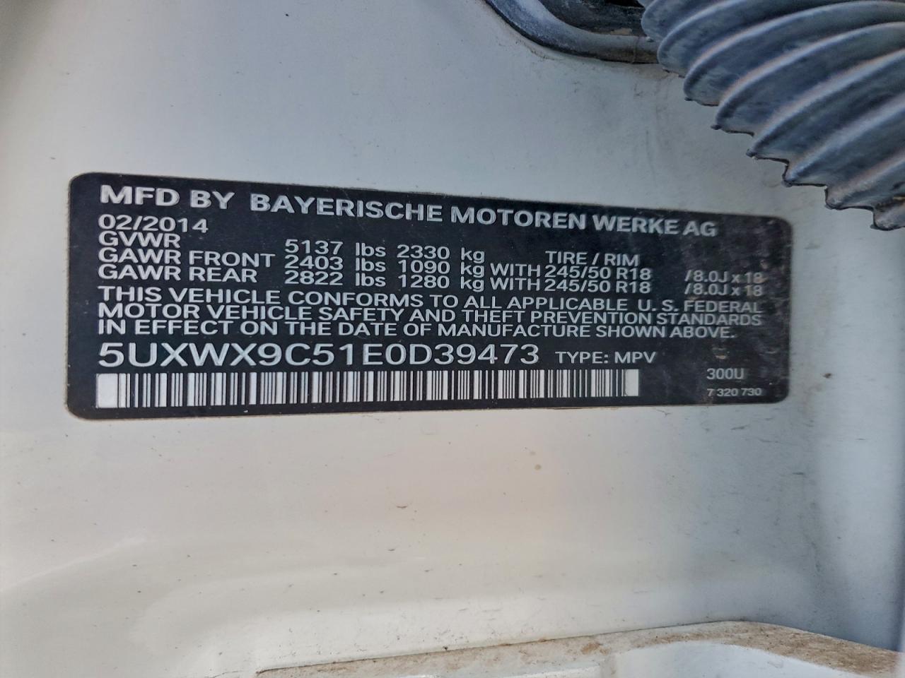 2014 BMW X3 XDRIVE28I photo 13
