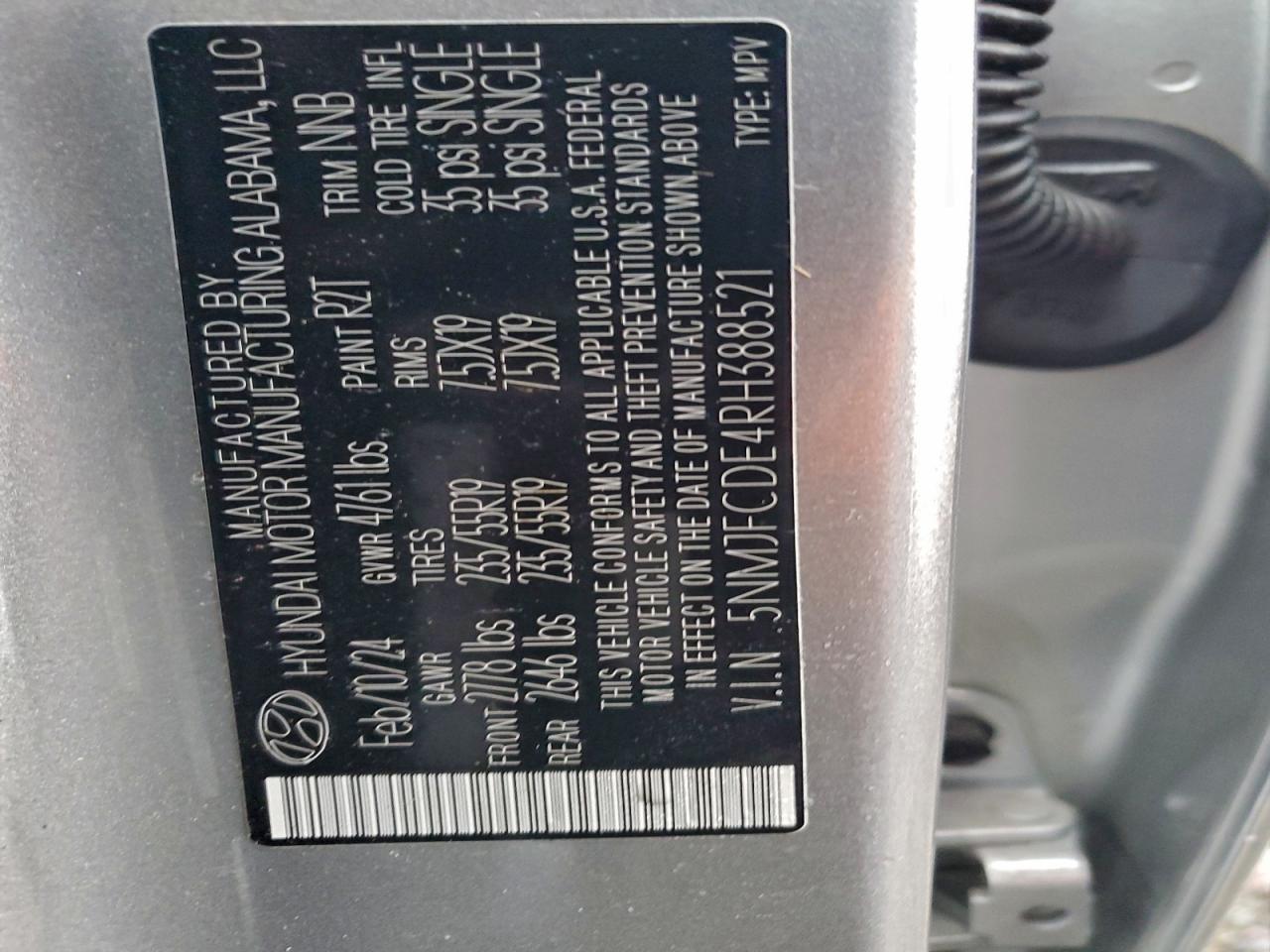 2024 HYUNDAI TUCSON SEL photo 14