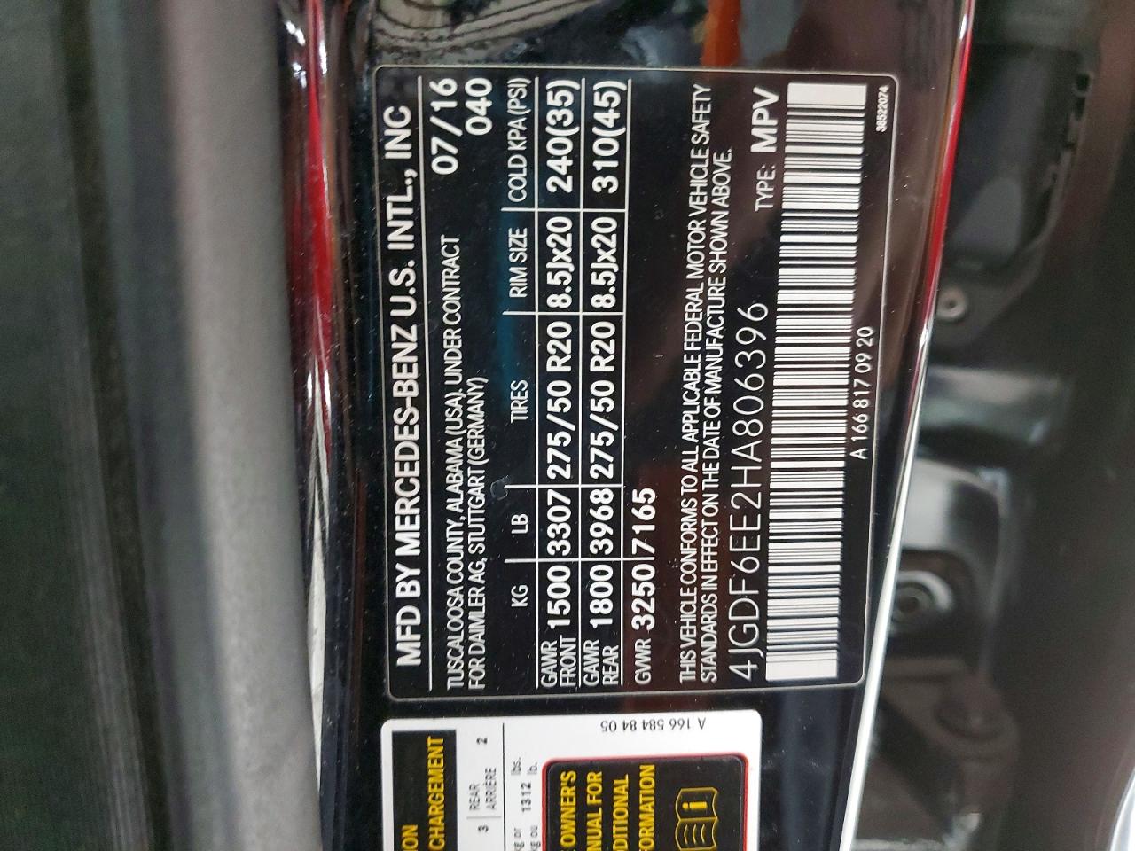 2017 MERCEDES-BENZ GLS 450 4MATIC photo 13
