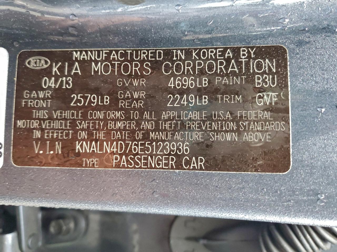 2014 KIA CADENZA PREMIUM photo 12