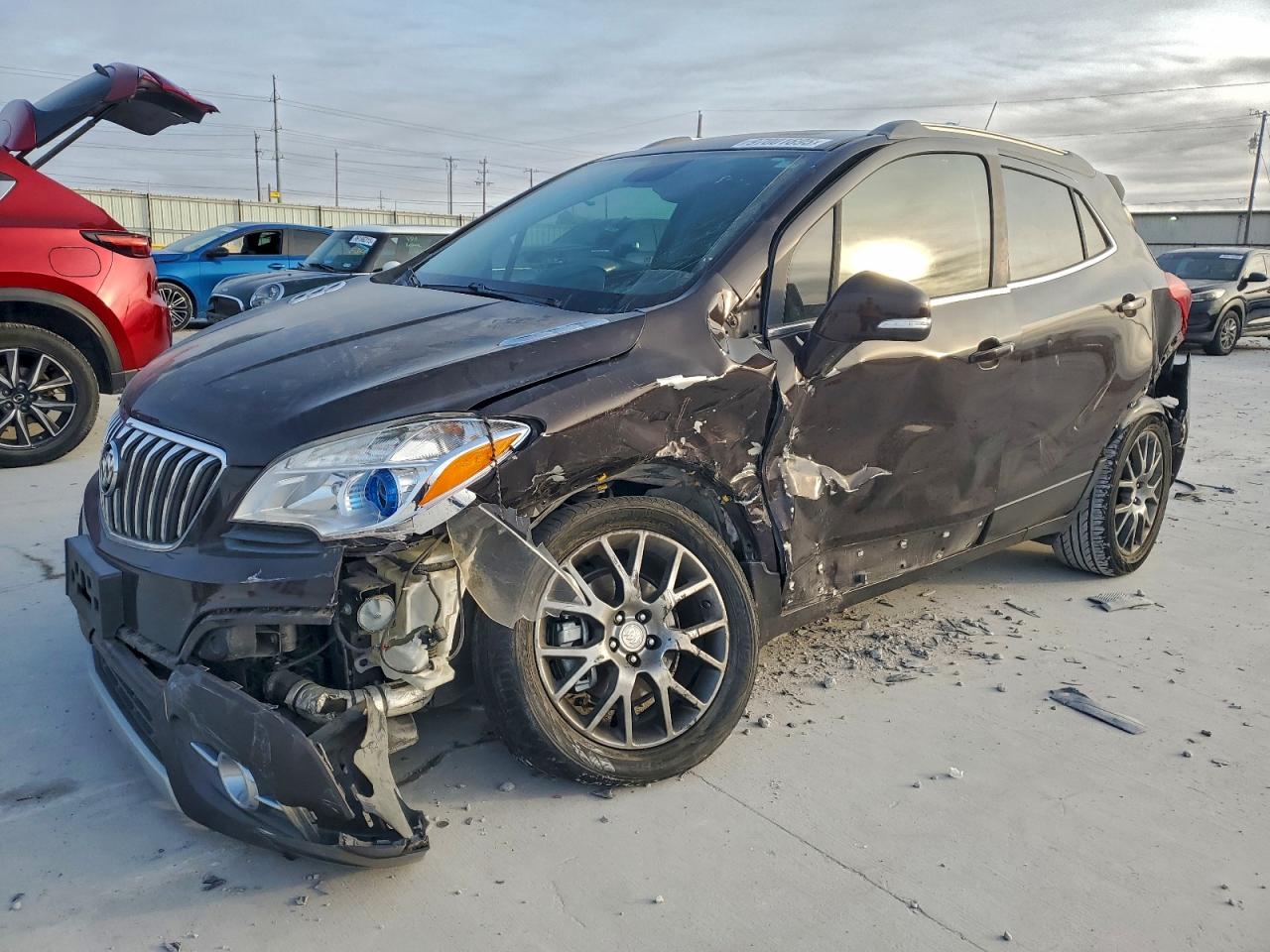2016 BUICK ENCORE SPORT TOURING — FRONT END damage — photo 1