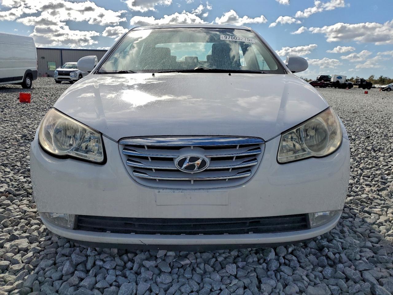 2010 HYUNDAI ELANTRA BLUE photo 9