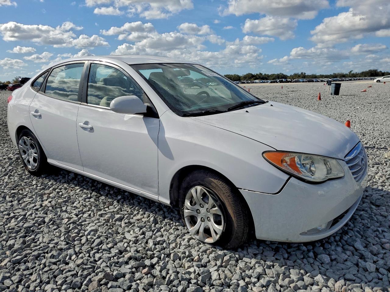 2010 HYUNDAI ELANTRA BLUE photo 7