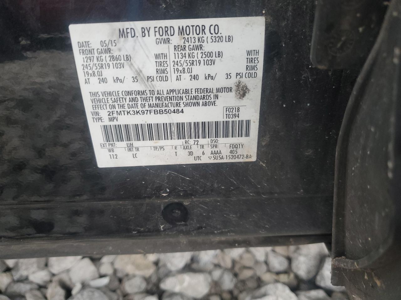 2015 FORD EDGE TITANIUM photo 25
