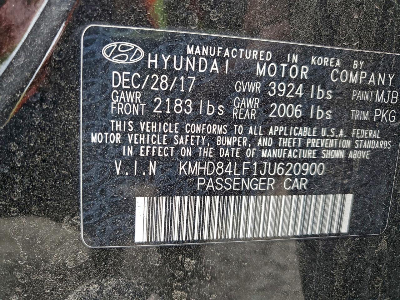 2018 HYUNDAI ELANTRA SEL photo 12