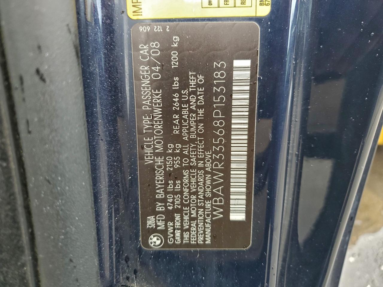 2008 BMW 328 I SULEV photo 12