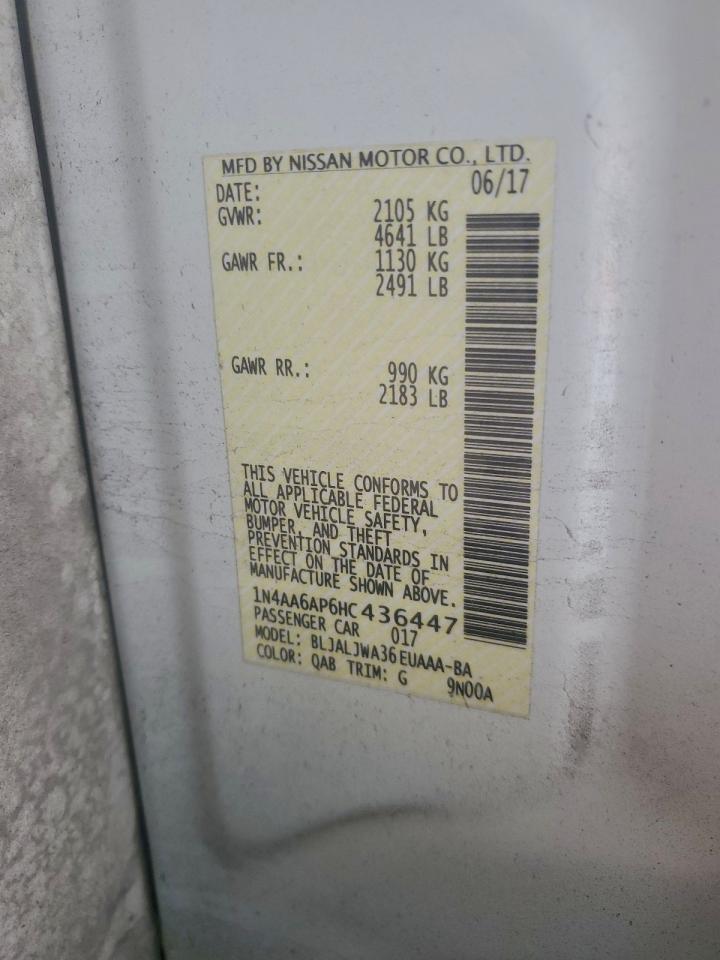 2017 NISSAN MAXIMA 3.5S photo 12