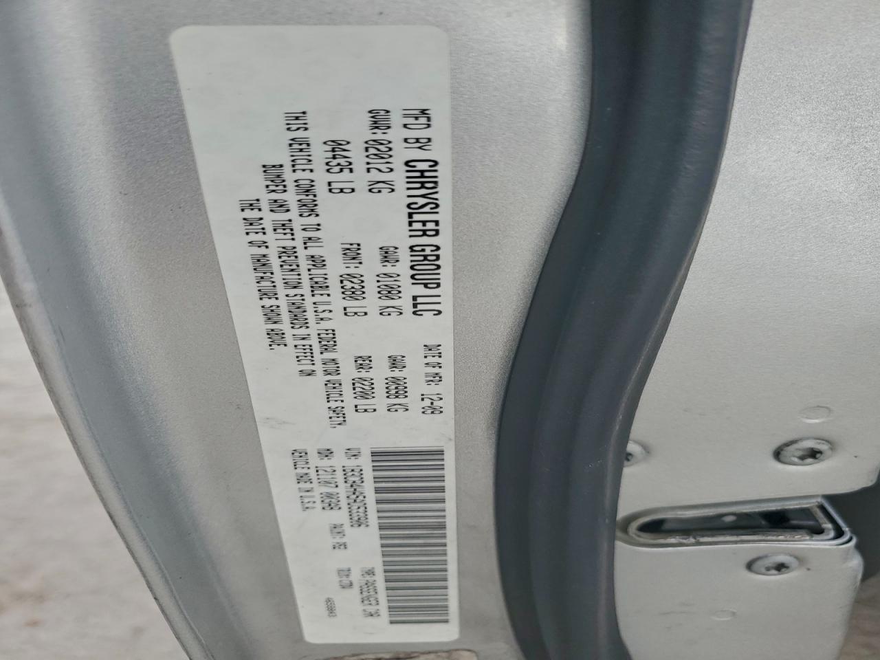 2010 DODGE CALIBER SXT photo 12