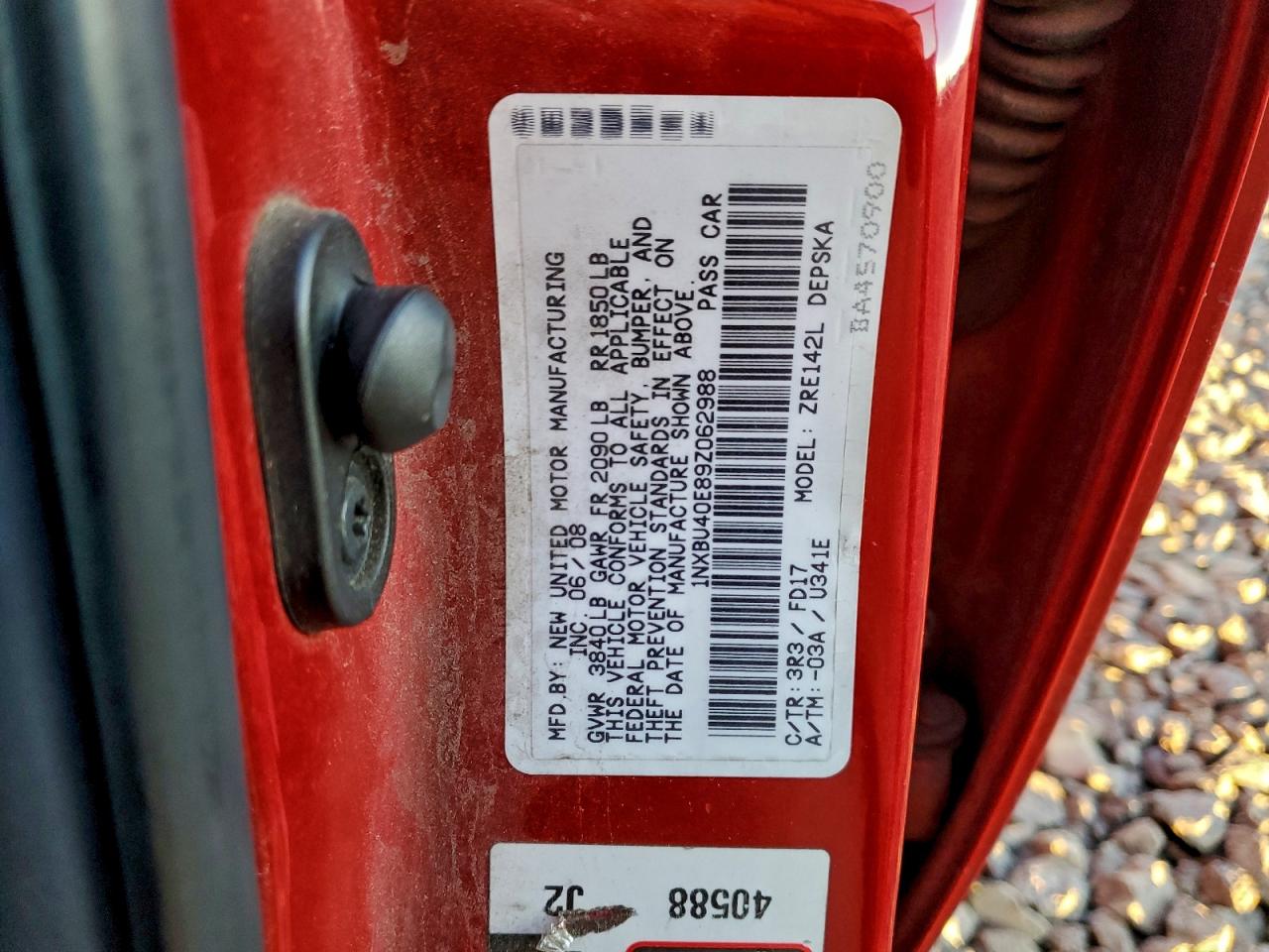 2009 TOYOTA COROLLA BASE photo 12