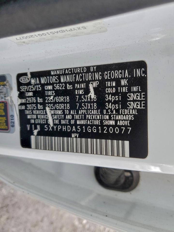 2016 KIA SORENTO EX photo 14