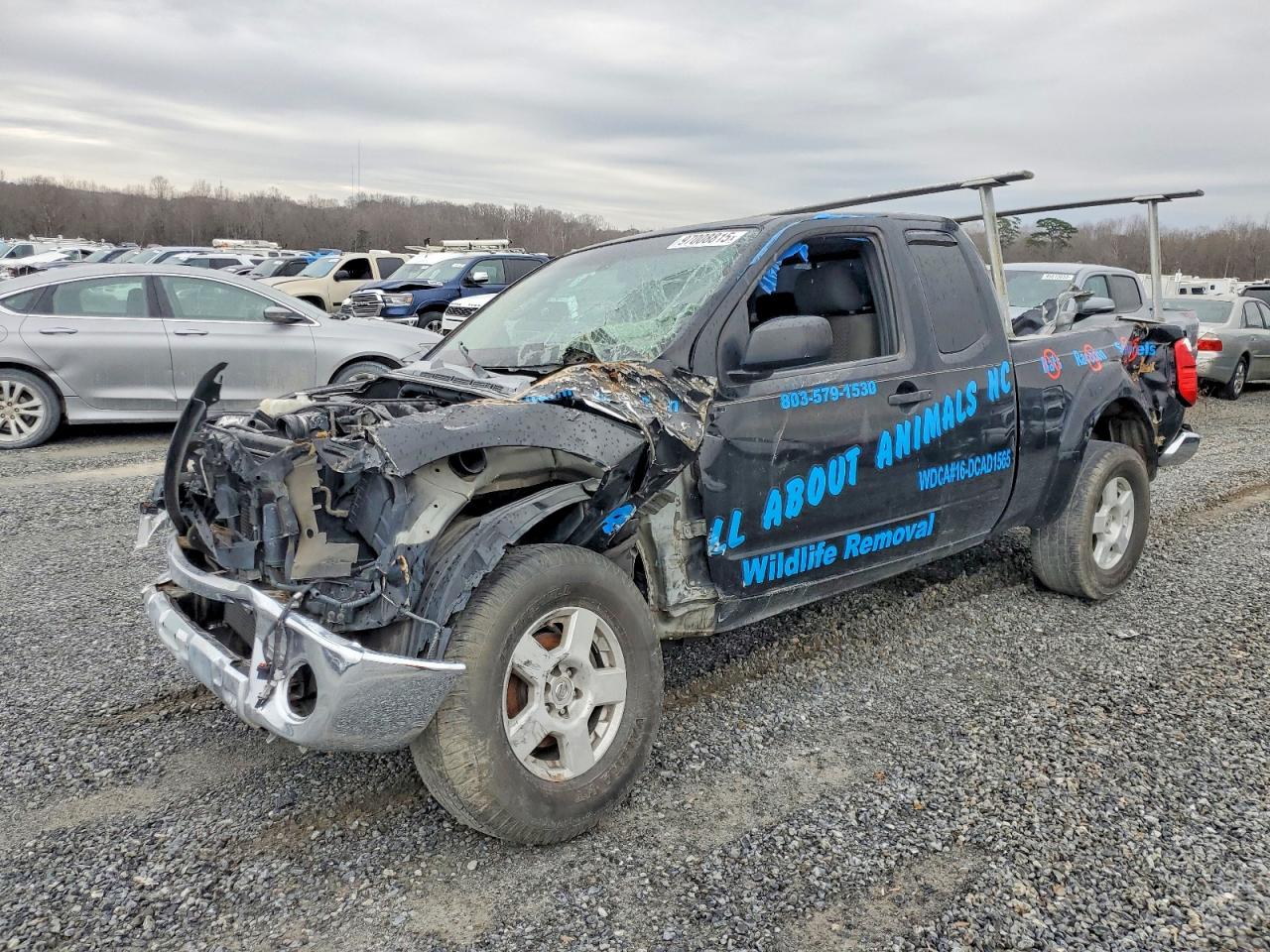 2005 NISSAN FRONTIER KING CAB LE — FRONT END damage — photo 1