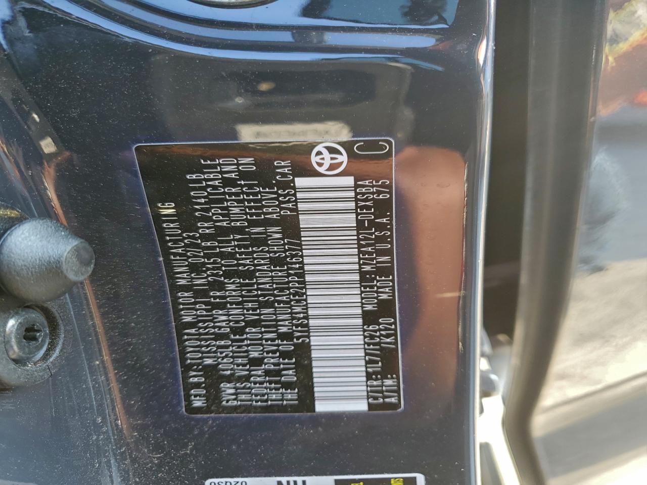 2023 TOYOTA COROLLA SE photo 25