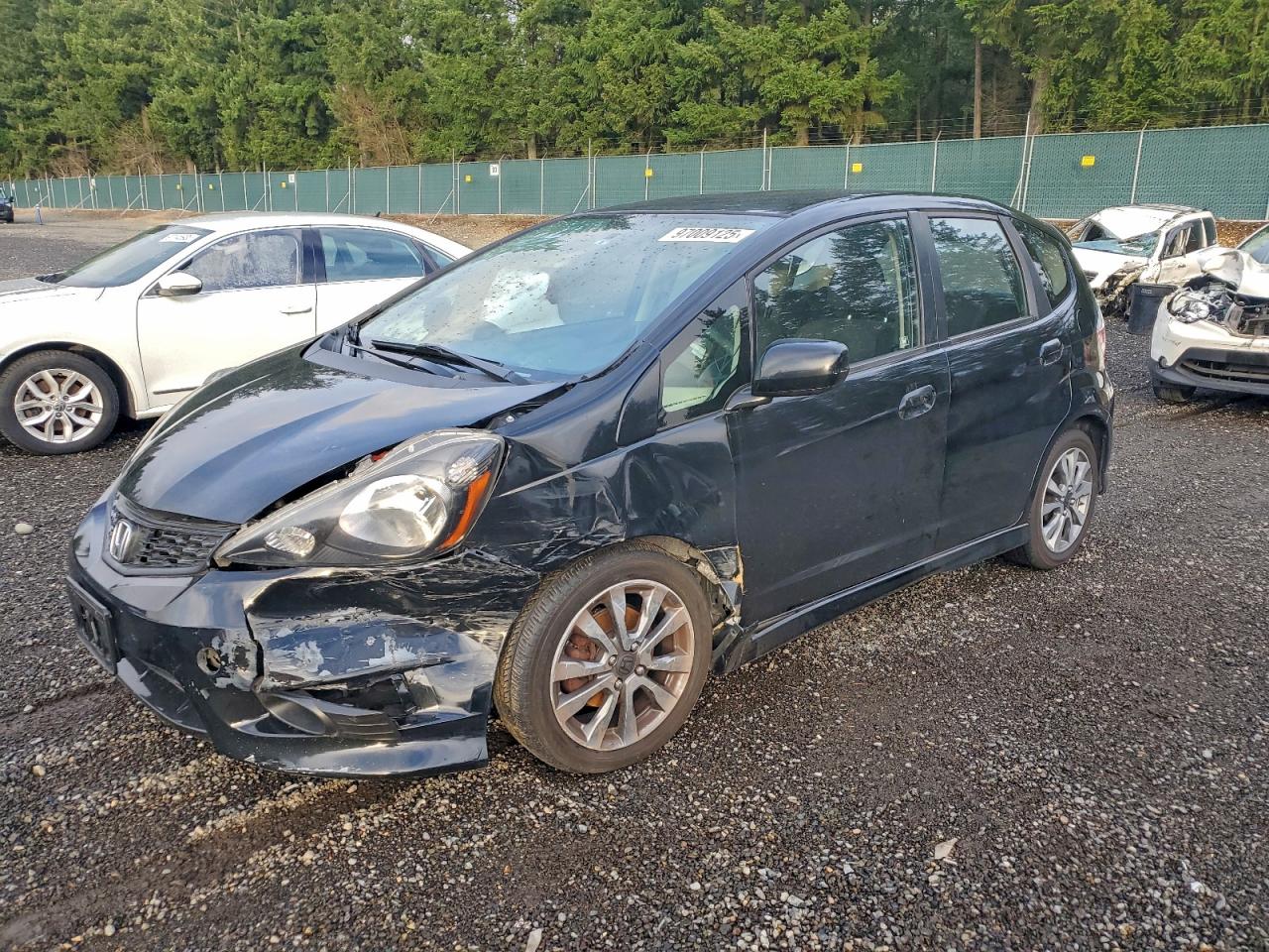 2013 HONDA FIT SPORT — FRONT END damage — photo 1
