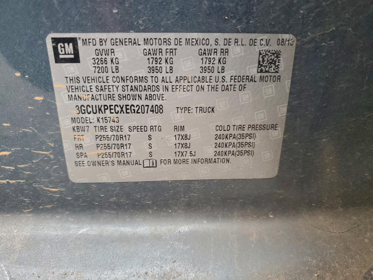 2014 CHEVROLET SILVERADO K1500 photo 12