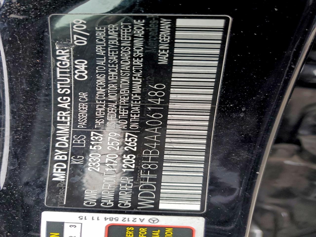 2010 MERCEDES-BENZ E 350 4MATIC photo 23