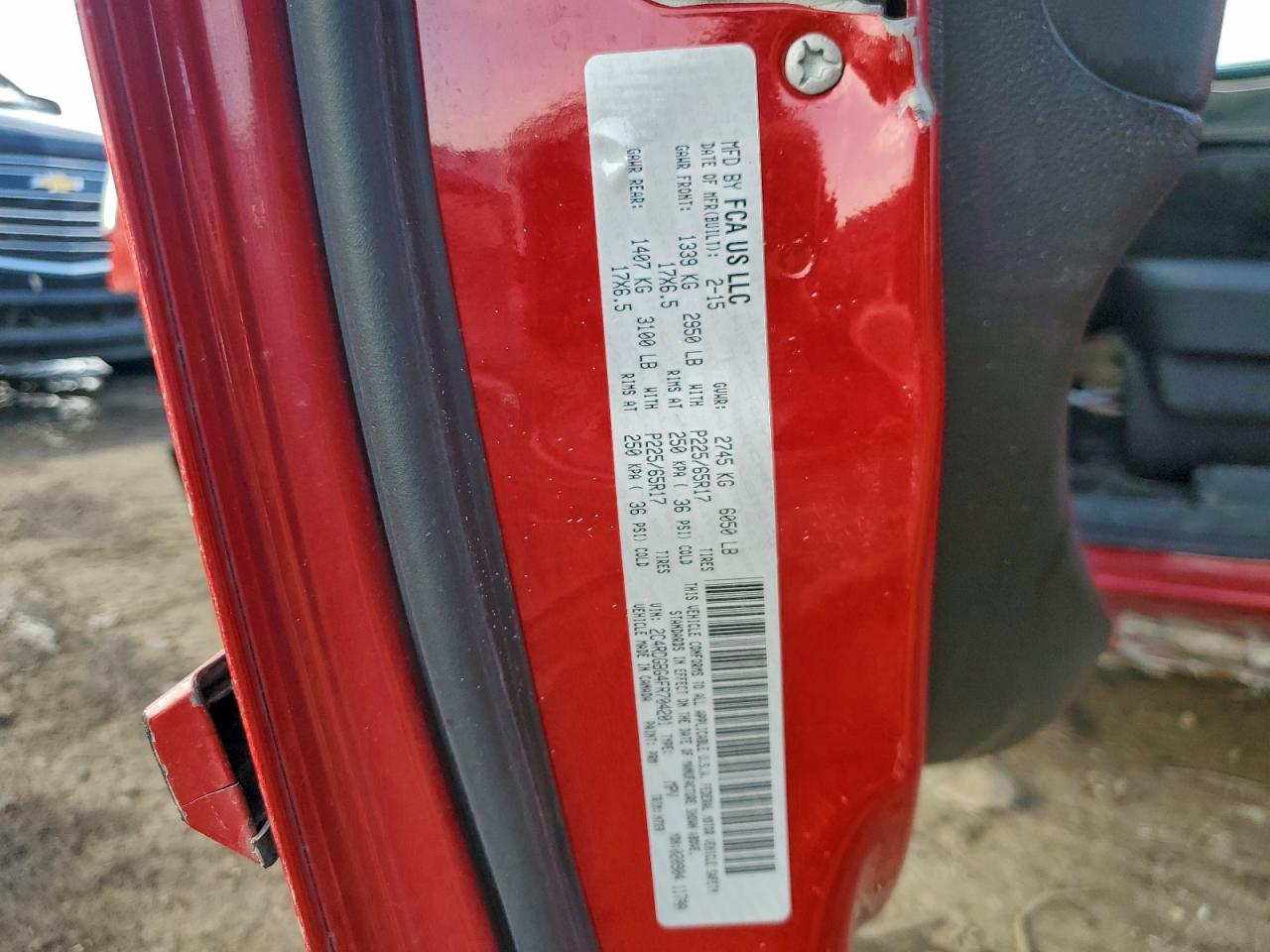 2015 DODGE GRAND CARAVAN SE photo 13