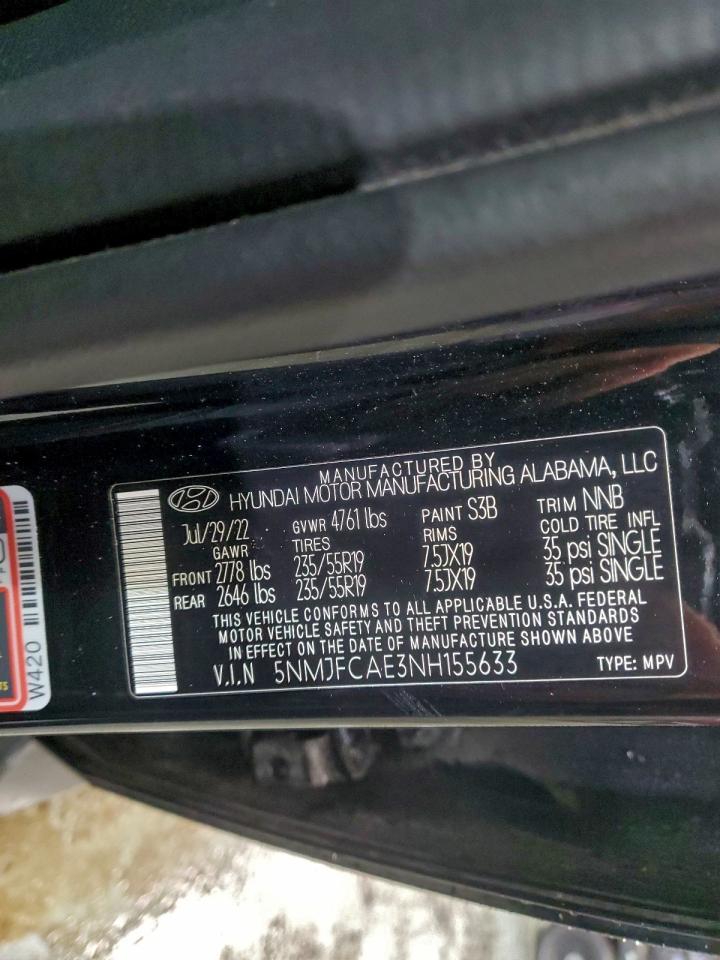 2022 HYUNDAI TUCSON SEL photo 13