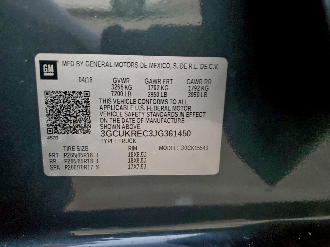 2018 CHEVROLET SILVERADO K1500 LT photo 37