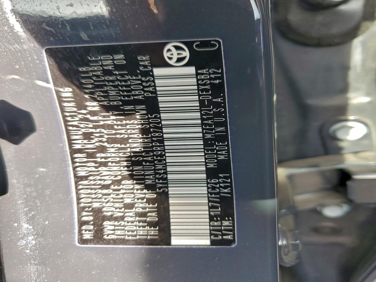 2024 TOYOTA COROLLA SE photo 23