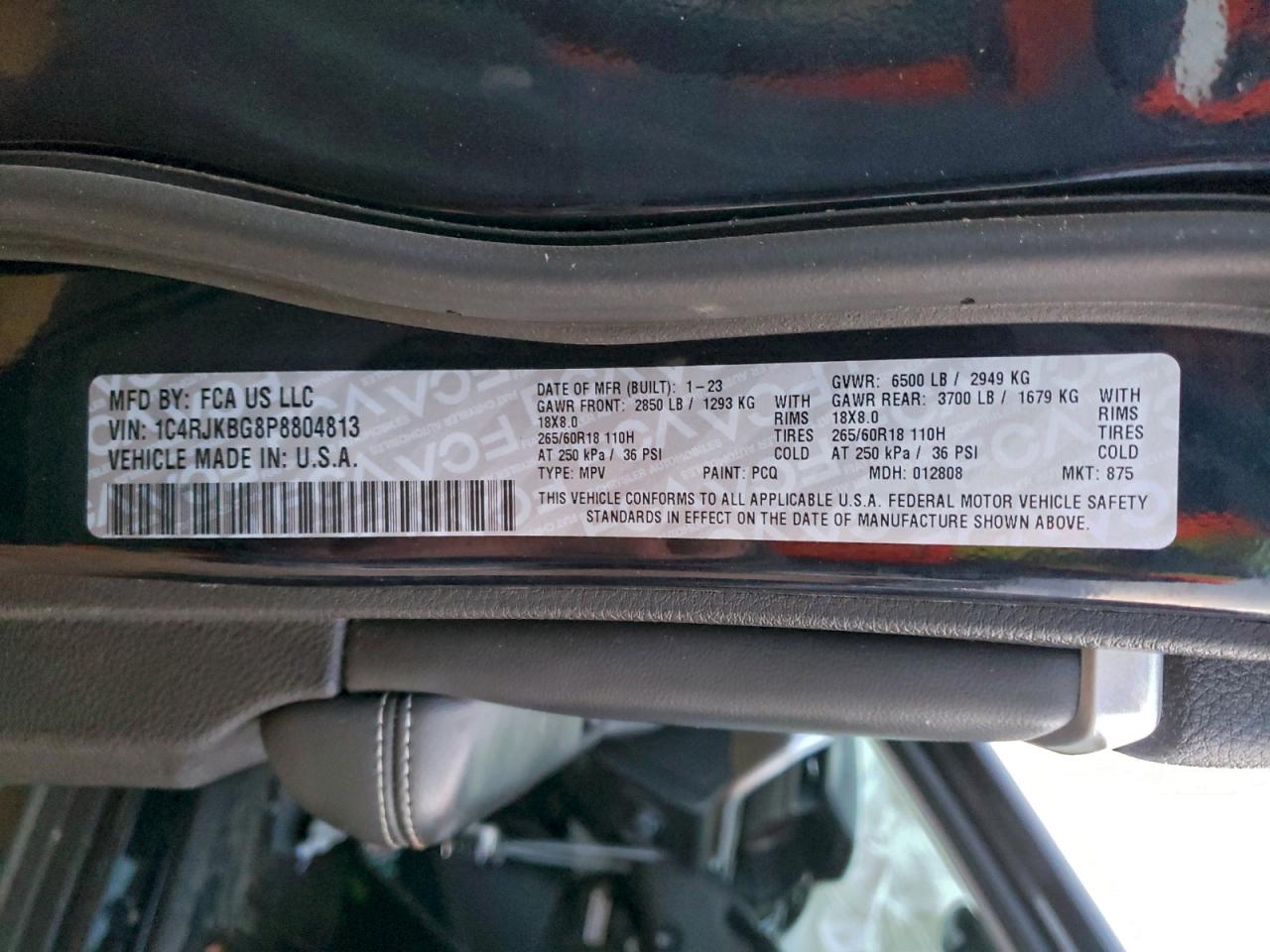 2023 JEEP GRAND CHEROKEE L LIMITED photo 25