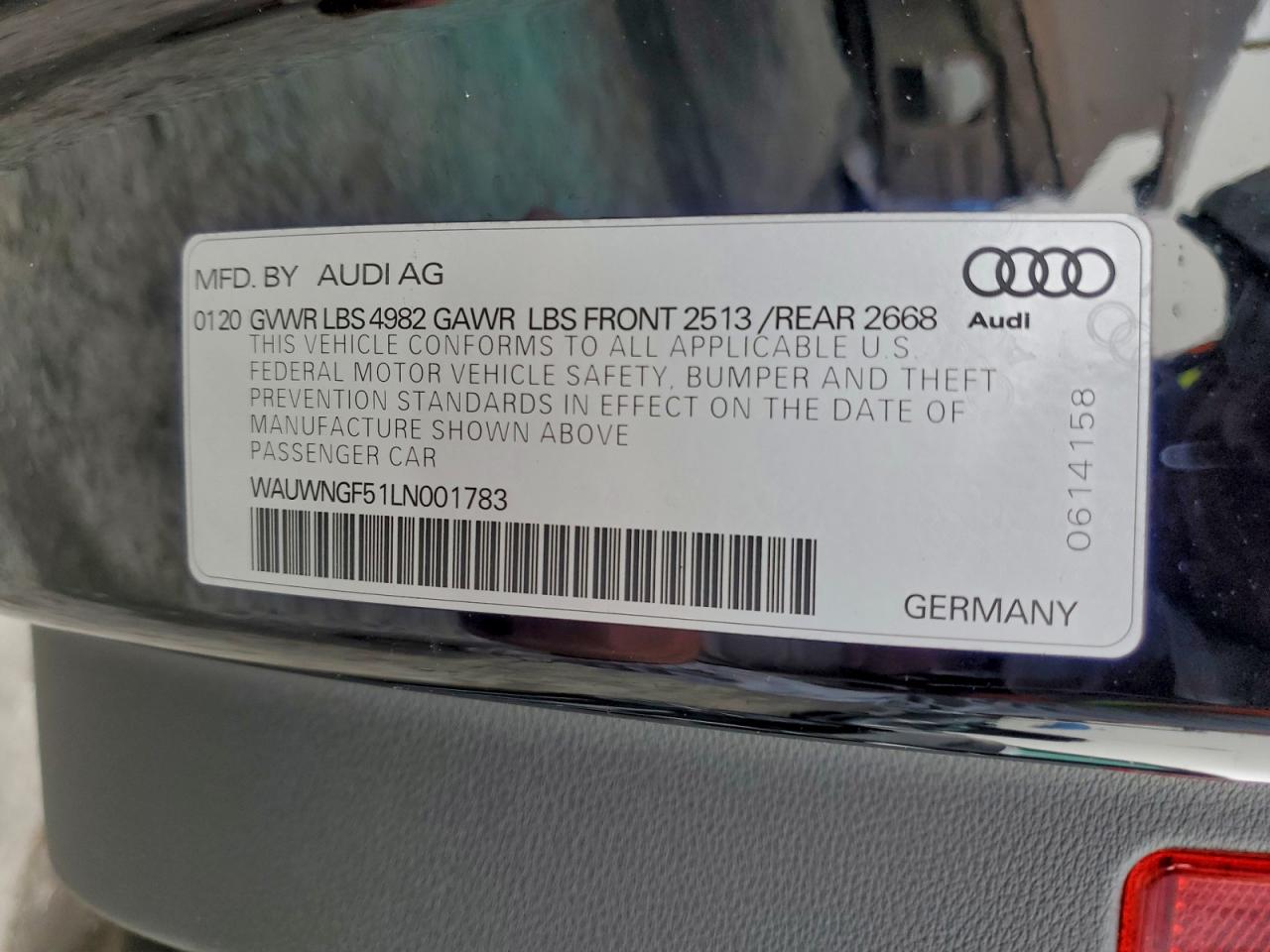 2020 AUDI A5 PREMIUM PLUS photo 12