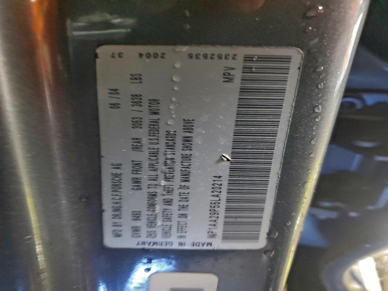 2005 PORSCHE CAYENNE photo 12