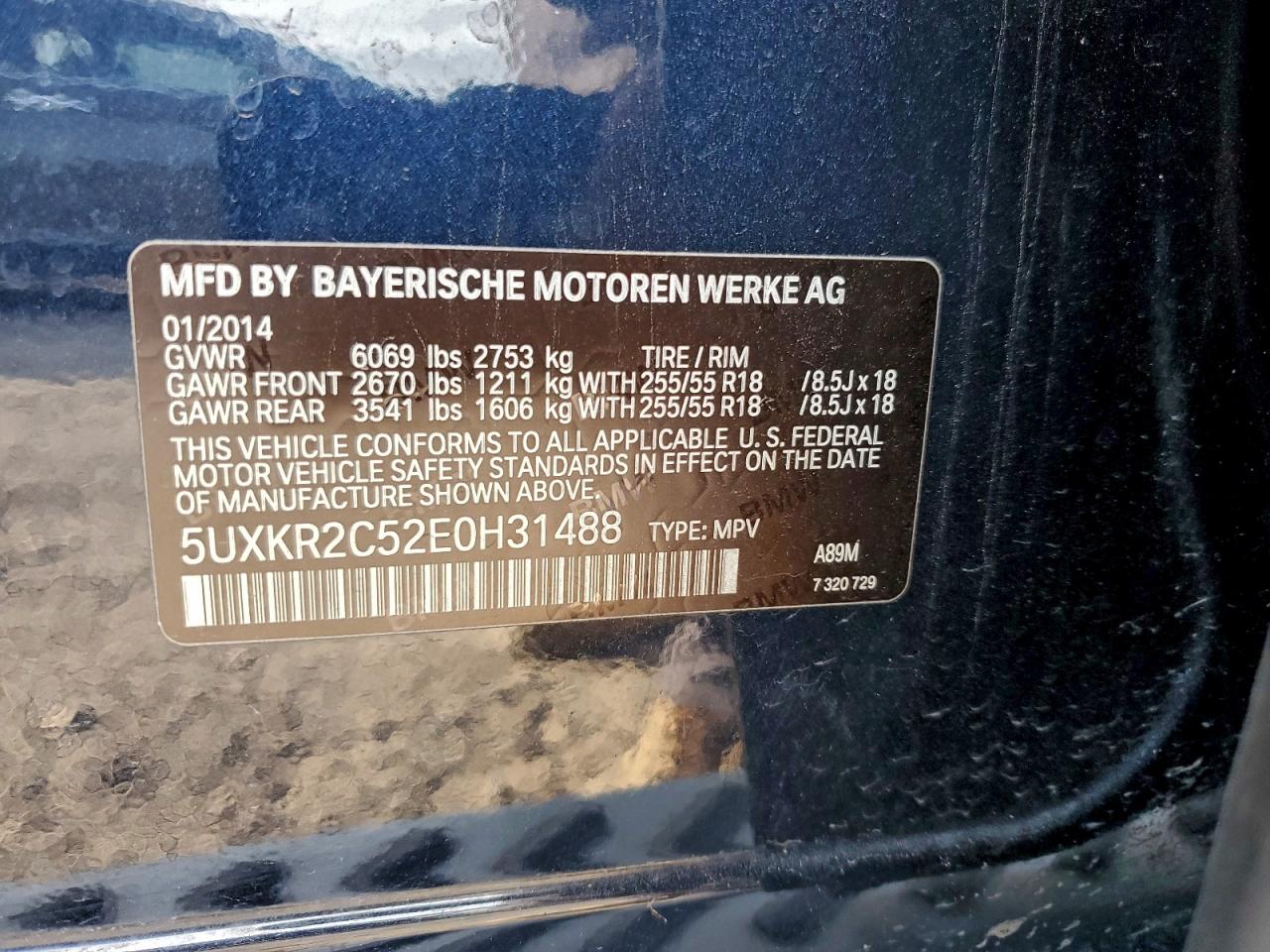 2014 BMW X5 SDRIVE35I photo 23