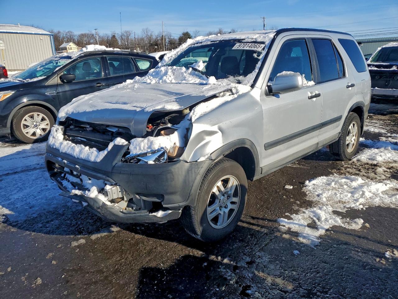 2004 HONDA CR-V EX — FRONT END damage — photo 1