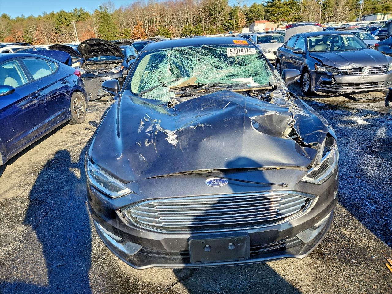 2017 FORD FUSION SE photo 5