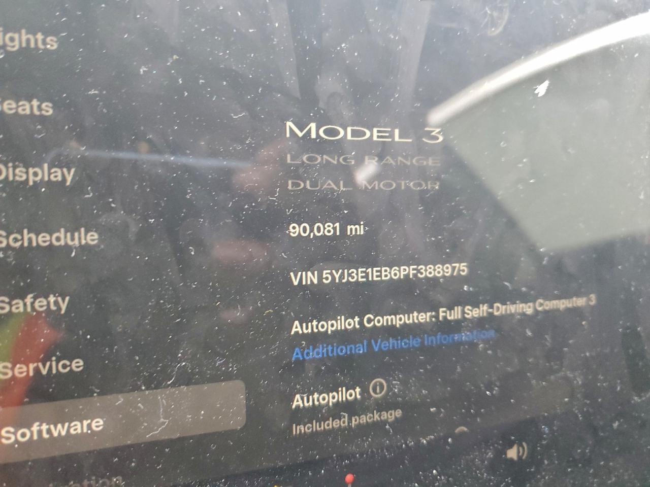 2023 TESLA MODEL 3 photo 9