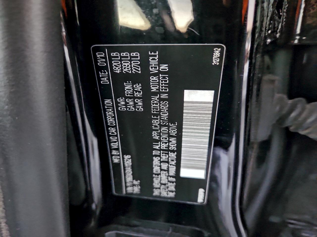 2010 VOLVO S80 3.2 photo 23