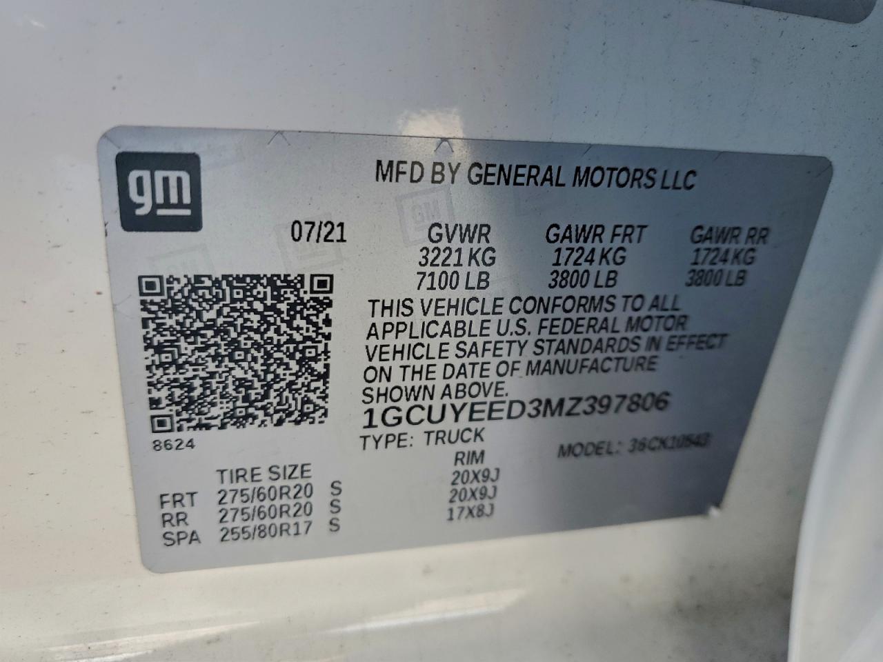 2021 CHEVROLET SILVERADO K1500 RST photo 13