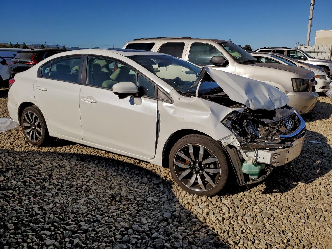 2014 HONDA CIVIC EXL photo 7