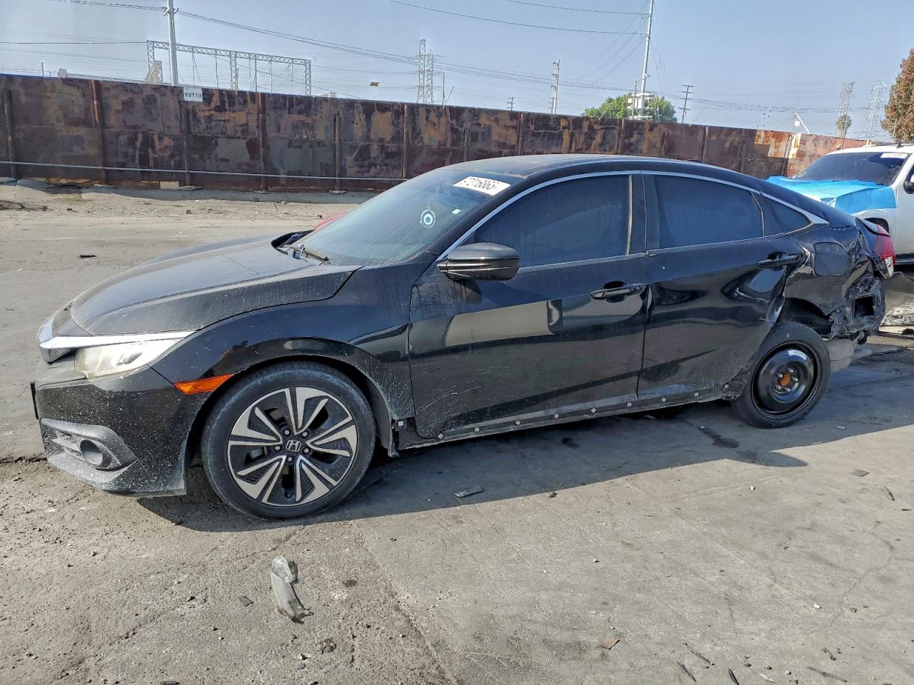 2016 HONDA CIVIC EXL — REAR END damage — photo 1